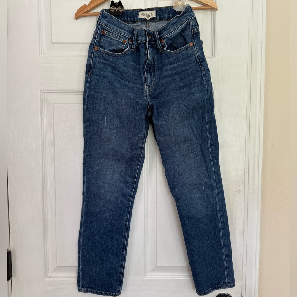 EUC Madewell Slim Crop Boyjean